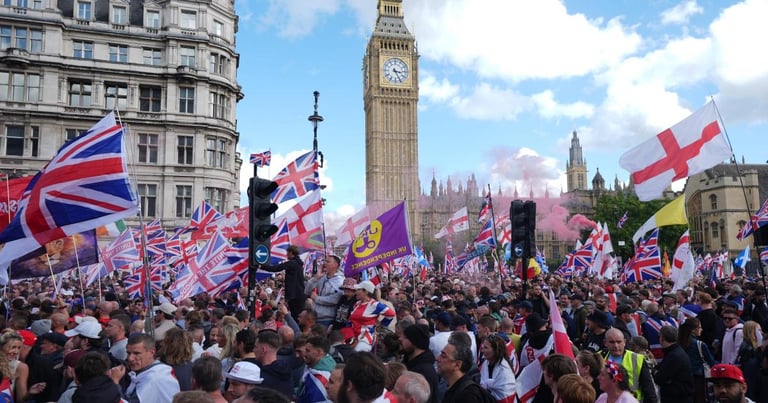 London Prepares for Dual Protests with Unprecedented Security Amid Rising Tensions