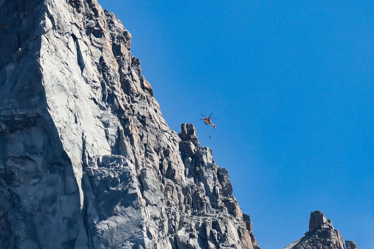 Tragic Serac Collapse on Mont-Blanc: French Climber Dead, Four Injured, Two Missing