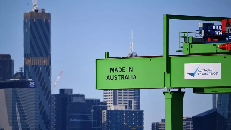 Australia's GDP Growth Slumps to Decades-Low Start Amid Weak Spending and Investment