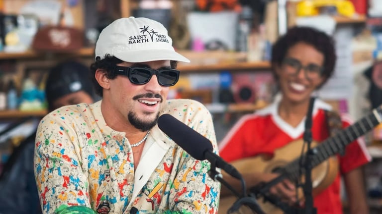Bad Bunny's Tiny Desk Concert: A Cultural Celebration with Record-Breaking Impact