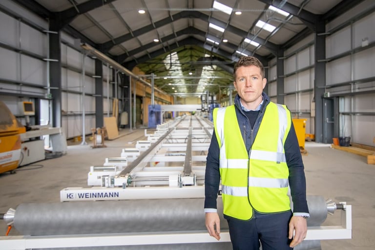 Deeside Timberframe's Multi-Million Investment Boosts UK's Sustainable Housing with Factory Expansion and Solar Energy