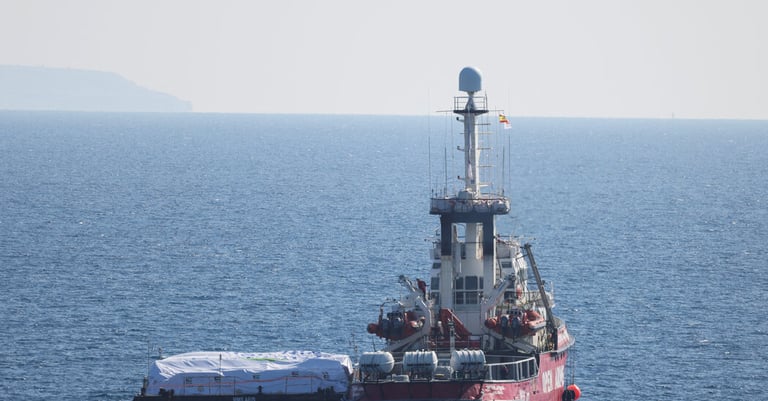 Open Arms Vessel Sets Sail with Food Aid for Gaza, Amidst Mounting Humanitarian Crisis