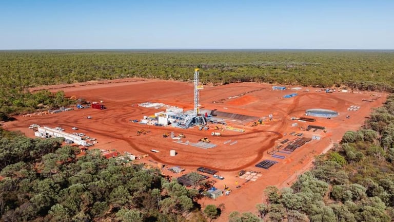 Beetaloo Energy Secures A$15.4M Boost, Targets First Gas by 2026 Amid Infrastructure Advancements