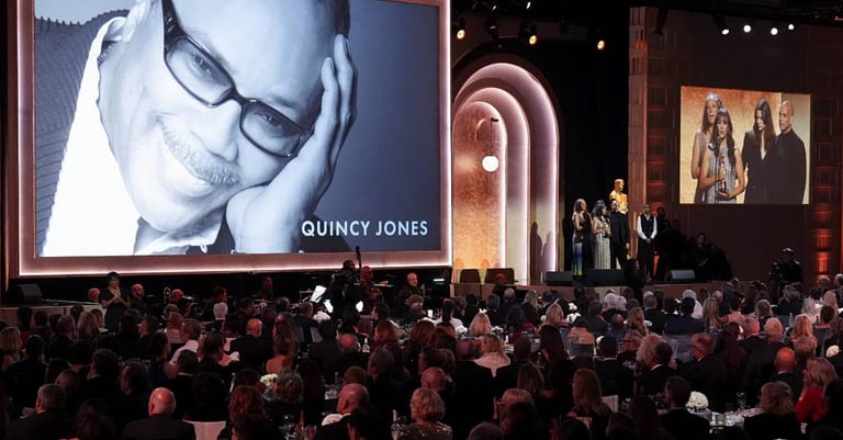 Quincy Jones Honored Posthumously at Star-Studded Governors Awards