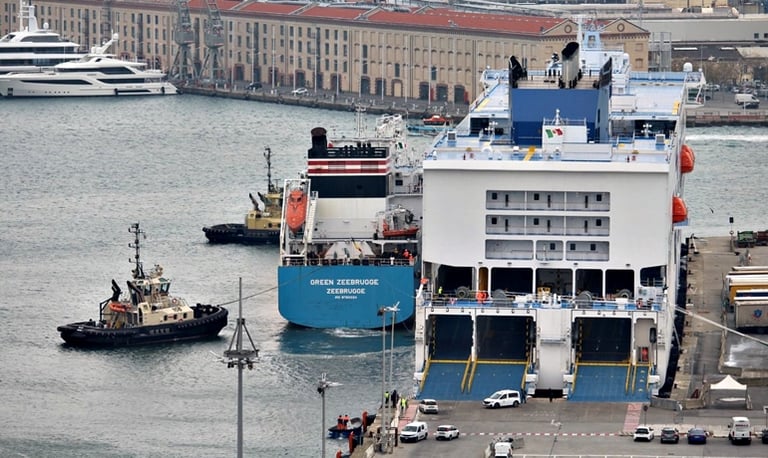 Italy's First LNG-Powered Ship Sets Sail: GNV Virgo Pioneers Genoa-Palermo Route