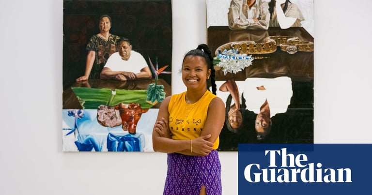 Marikit Santiago Clinches La Prairie Art Award with Family-Themed Masterpiece