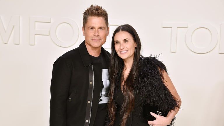 Rob Lowe and Demi Moore Revisit Past Romance and Tease 'St. Elmo's Fire' Sequel on Kelly Ripa's Podcast