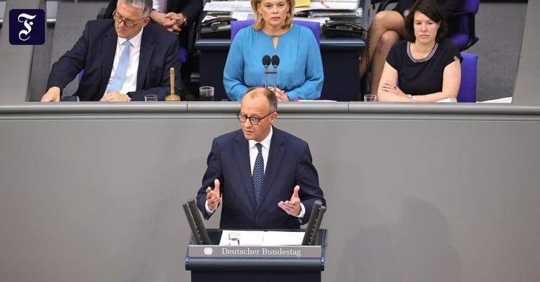 Chancellor Merz's Bold Vision Faces Coalition Tensions in Inaugural Bundestag Address