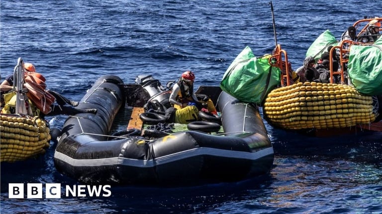 SOS Mediterranee Rescues 25 Migrants Adrift in Mediterranean Sea