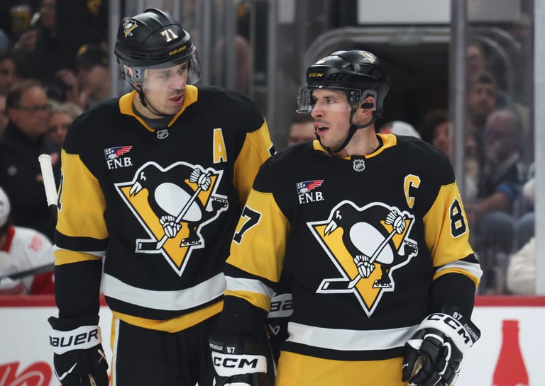 Penguins Rest Crosby, Malkin for Capitals Clash; Focus on Playoff Preparation