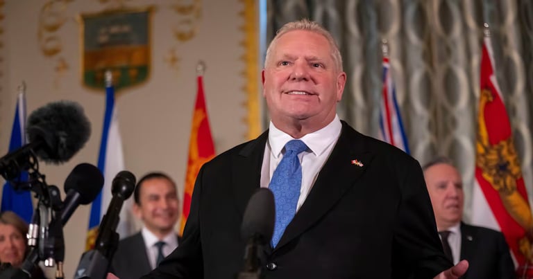 Ford Warns US Tariffs Threaten Canada's Economy, Calls for Diversified Trade Amid Political Shifts