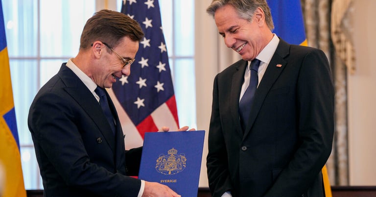 Sweden Officially Joins NATO, Bolstering Alliance Amid Russian Tensions