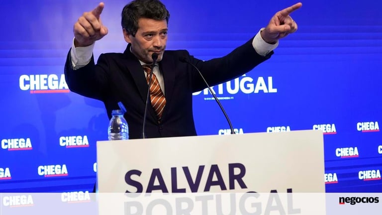 Chega Party Surges, Ties with Socialists in Historic Portuguese Election Shift