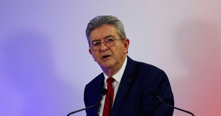 Jean-Luc Mélenchon Announces 2027 Presidential Bid, Aims to Unify French Left