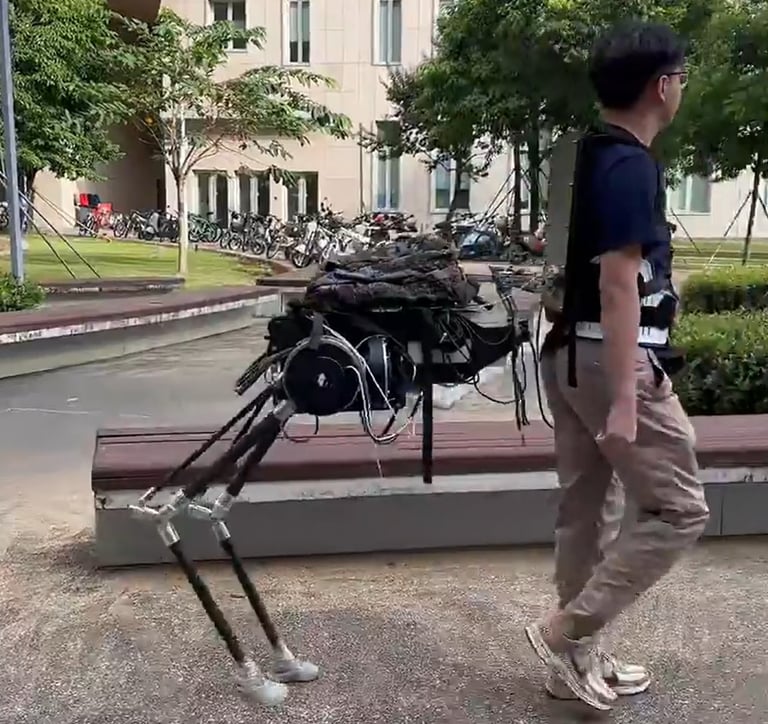 China Unveils Centaur Robot: Revolutionizing Human-Machine Synergy for Heavy Load Transport