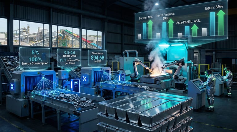 Low-Carbon Aluminium Recycling: Global Innovations Transform Industry by 2035