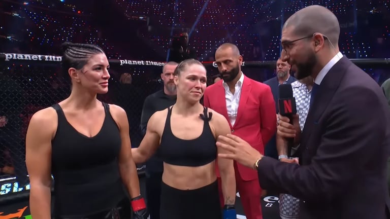 Netflix's First Live MMA Event Draws Millions with Rousey vs. Carano Comeback Clash