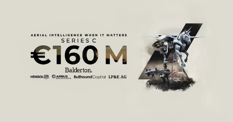 German Startup Quantum Systems Secures €160M, Becomes First Unicorn with AI-Powered Drones for Defense