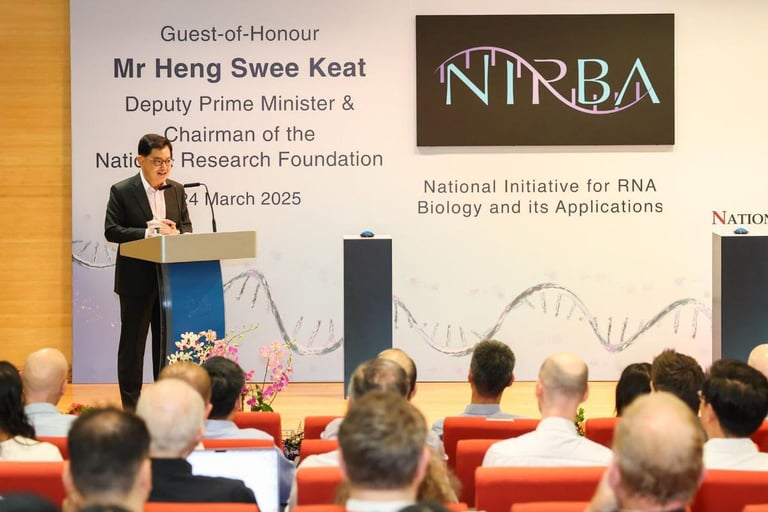 Singapore Invests $130M in RNA Research to Boost Health and Economic Future