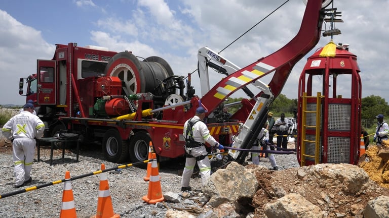 South African Police Hunt 'Tiger' Kingpin After Escape Amid Deadly Illegal Mining Crisis