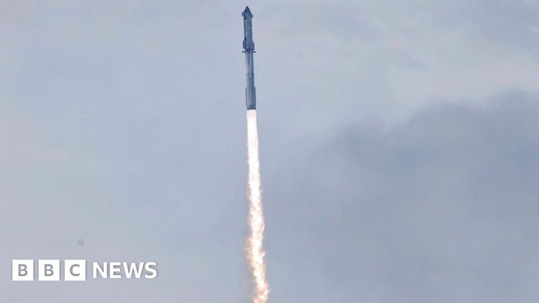 SpaceX's Starship Soars, Hits Snag in Historic Orbital Test Flight