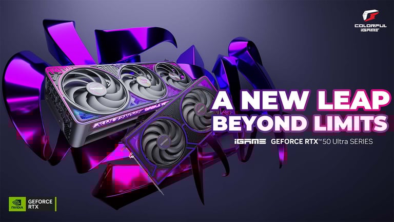Colorful Unveils RTX 50 Ultra Series with Hip-Hop Design and Compact Builds