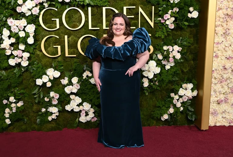 Jessica Gunning Wins Golden Globe for 'Baby Reindeer', Celebrates Milestone with Kathy Bates