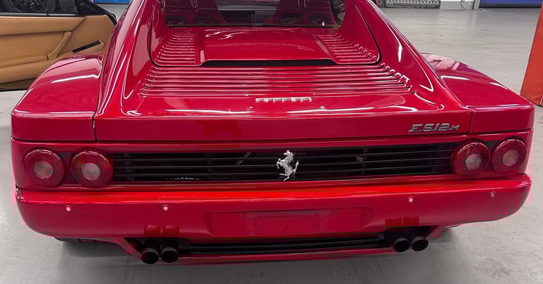 Gerhard Berger's Ferrari Found in London After 28-Year Theft Mystery