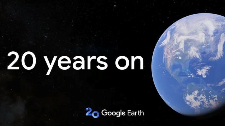 Google Earth Celebrates 20 Years with Time-Travel Street View and AI Insights
