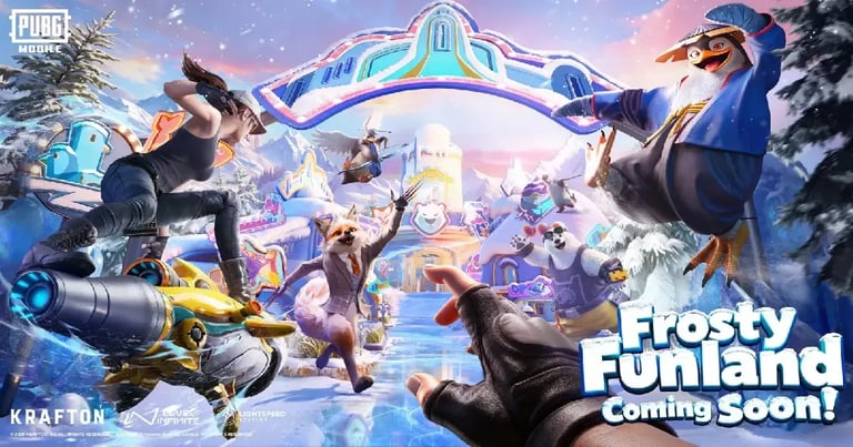 PUBG Mobile 4.1 Update: Frosty Funland, Rocket Launchers, and Penguin NPCs Unveiled