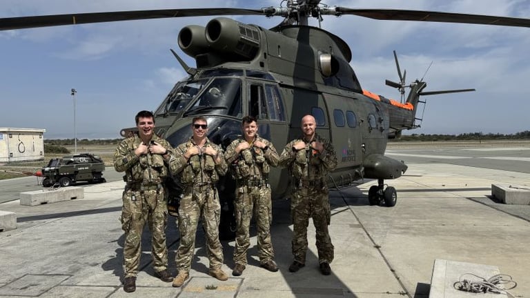Iconic Puma HC2 Helicopters Retire After 54 Years of Service in Royal Air Force