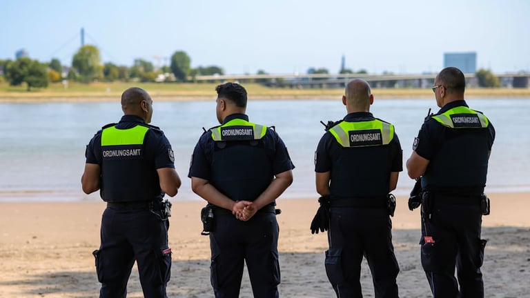 Neuss Enforces Rhine Swimming Ban Amid Rising Safety Concerns; Fines Up to €1,000