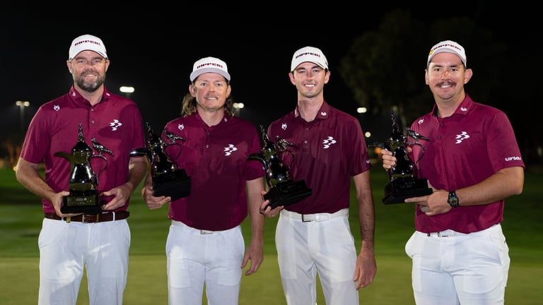 Elvis Smylie Triumphs at LIV Golf Riyadh, Eyes Masters with Record Win