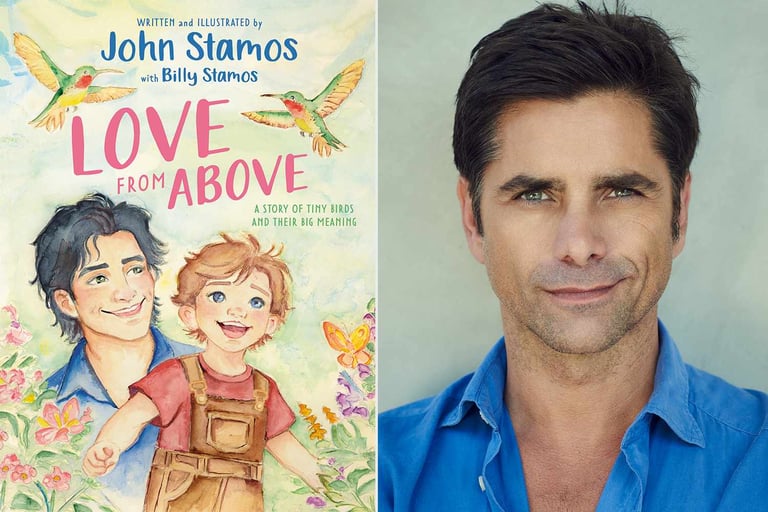 John Stamos and Son Debut Heartfelt Children's Book 'Love from Above'