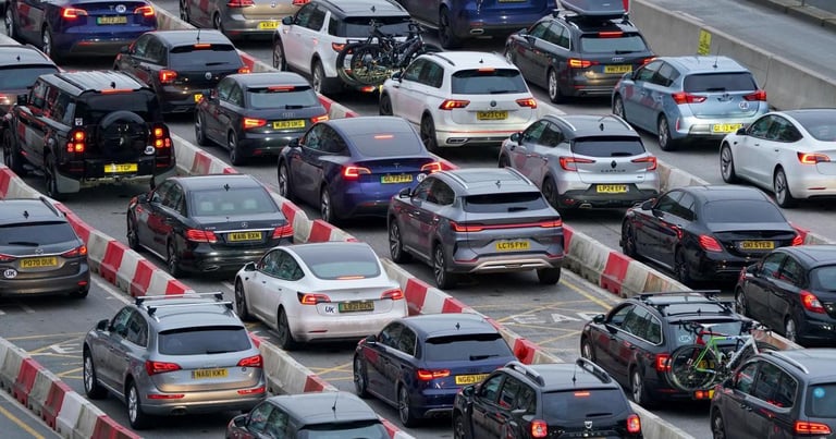 Bank Holiday Travel Chaos: 23.4 Million Car Journeys, Heatwave, and Rail Strikes Expected