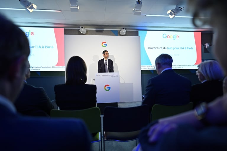 Google Unveils AI Research Hub in Paris, Bolstering France's Global Tech Clout