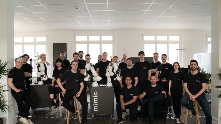 Swiss Startup Mimic Secures €13.8M to Revolutionize Industrial Robotics with AI-Powered Dexterity