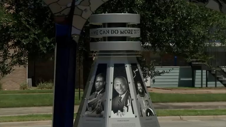 New Monument 'Earth Rise' Honors Black Pioneers in Space Exploration Near NASA