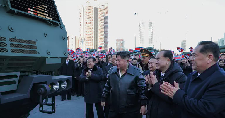 North Korea Unveils Nuclear-Capable Rocket Launcher Ahead of Party Congress, Intensifies Military Posturing