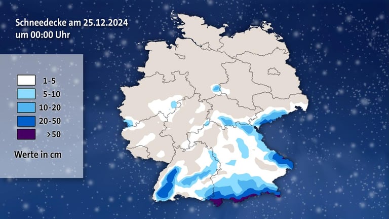 Baden-Württemberg Braces for White Christmas Amid Snow Chaos and Avalanche Warnings