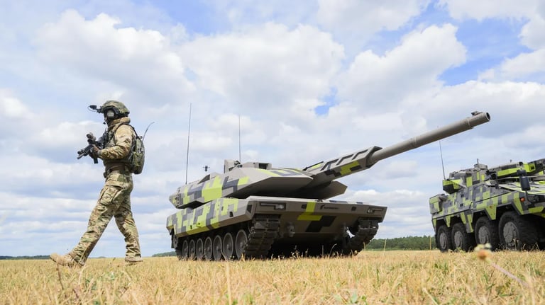 Rheinmetall Stock Soars Tenfold Amid Ukraine Conflict, Secures Major Defense Contracts