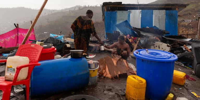 Macron Declares National Mourning as Cyclone Chido Devastates Mayotte and Mozambique