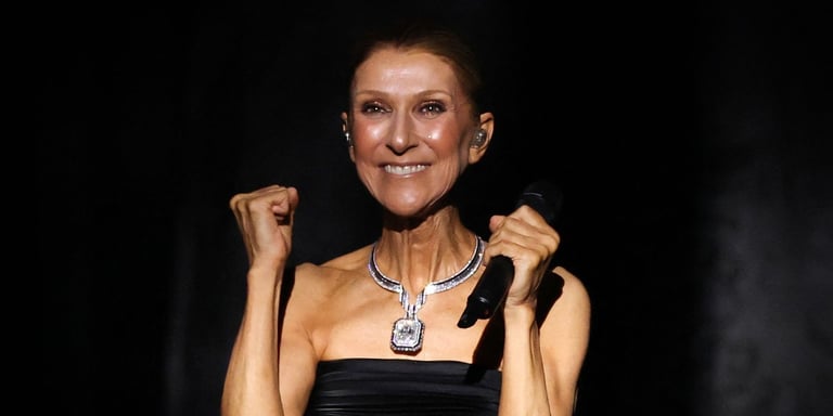 Celine Dion Stuns in Chanel-Inspired Gown, Reimagining Iconic 1997 Oscars Look