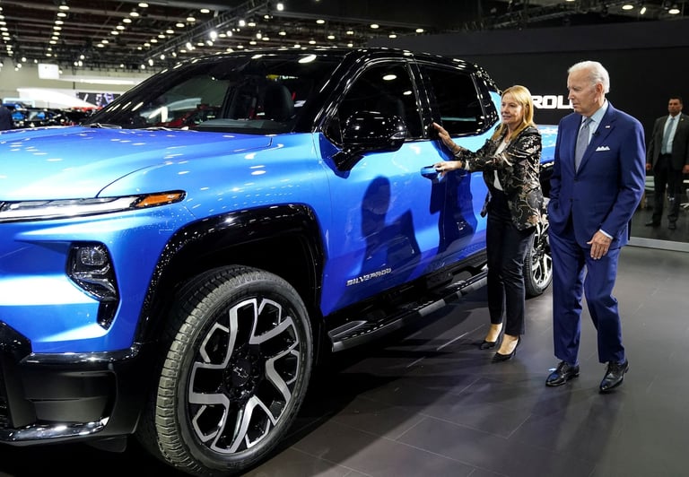 Biden Administration to Ease EPA Emission Limits, Slowing EV Push