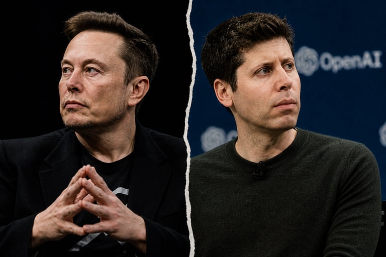 Elon Musk Sues OpenAI CEO Sam Altman Over Profit Shift, Claims Betrayal of Nonprofit Roots