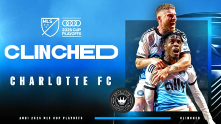 Charlotte FC Clinches 2025 MLS Playoff Spot, Ties Record with Nine Consecutive Wins