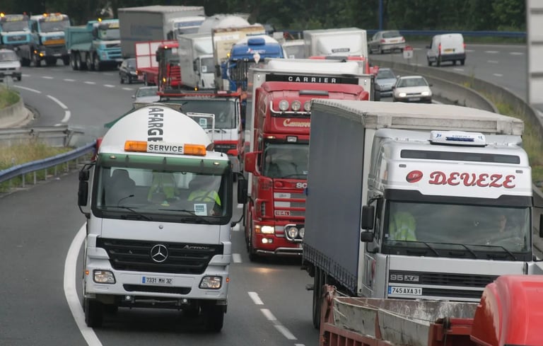 Alsace's New R-Pass Truck Tax Sparks Economic Fears and Protests Amid Rising Traffic Concerns