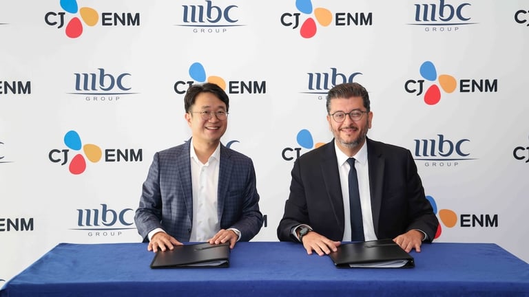 CJ ENM and MBC Group Partner to Launch Korean Entertainment Hub in MENA with Tving on Shahid