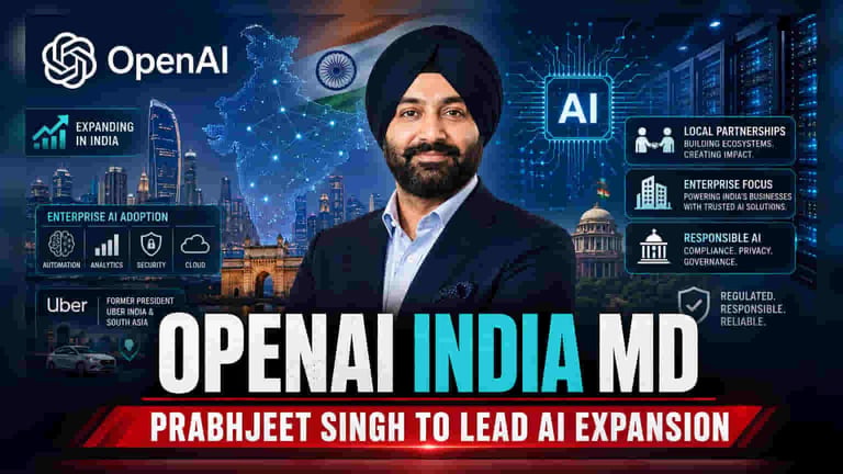 OpenAI Taps Ex-Uber Exec Prabhjeet Singh to Spearhead India Growth Amid AI Boom