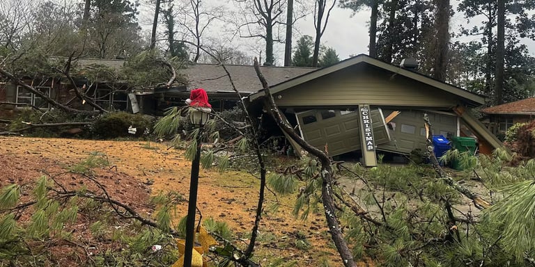 Deadly Storms Ravage Southern U.S., Cause Widespread Damage and Travel Disruptions